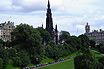 Edinburgh princes street gardens scotland